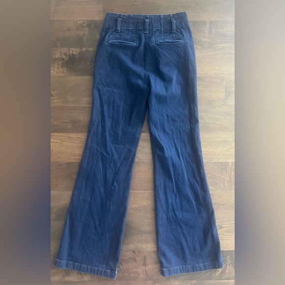 Maeve Dark Blue Flare Jeans - Picture 6 of 14
